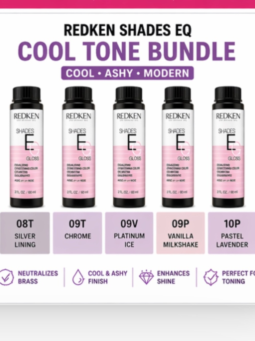 COOL BLONDE REDKEN SHADES BUNDLE